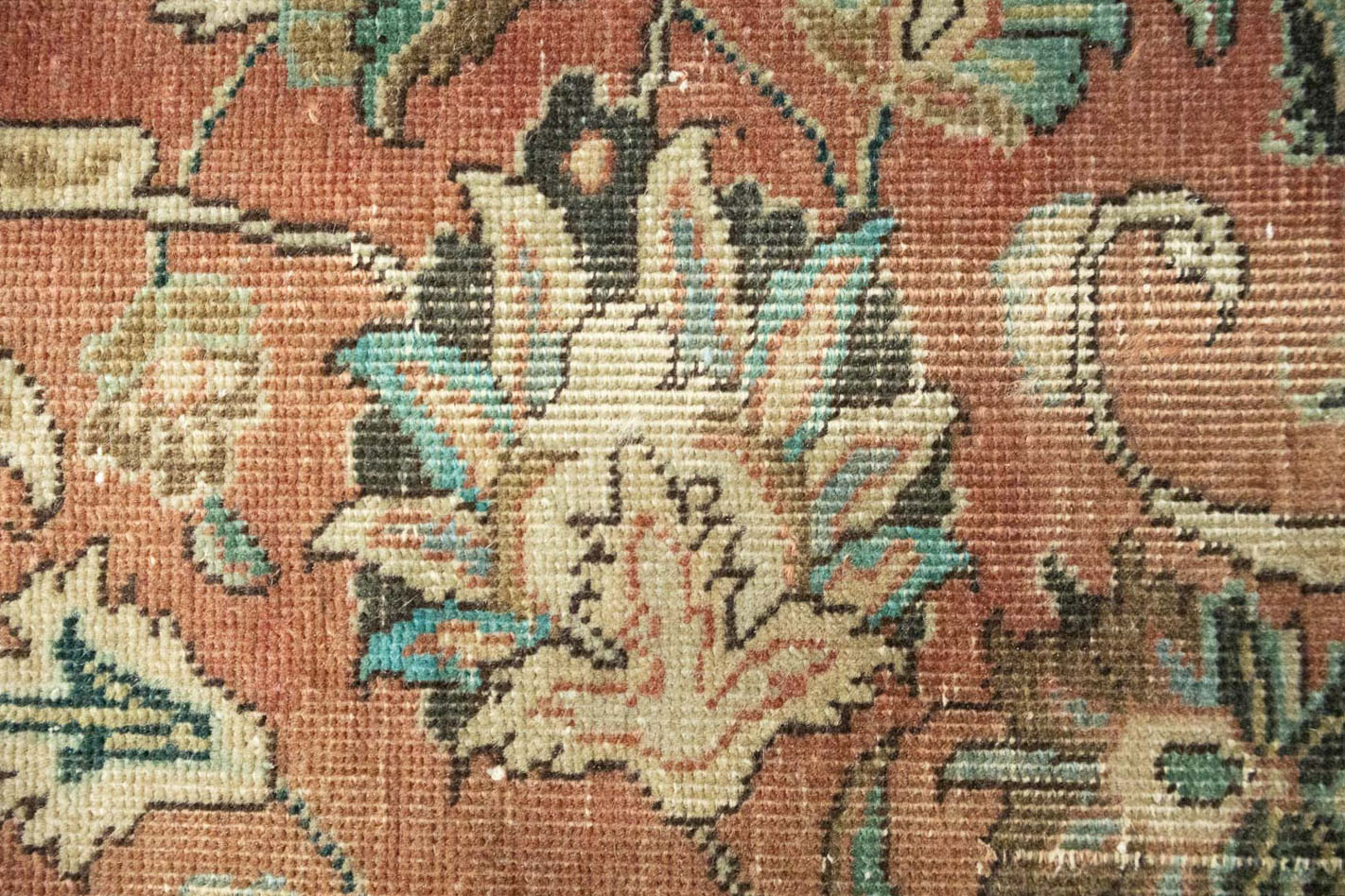 9'6x12'0 Hand Knotted Floral Traditional Wool Oriental Rug - Image 12