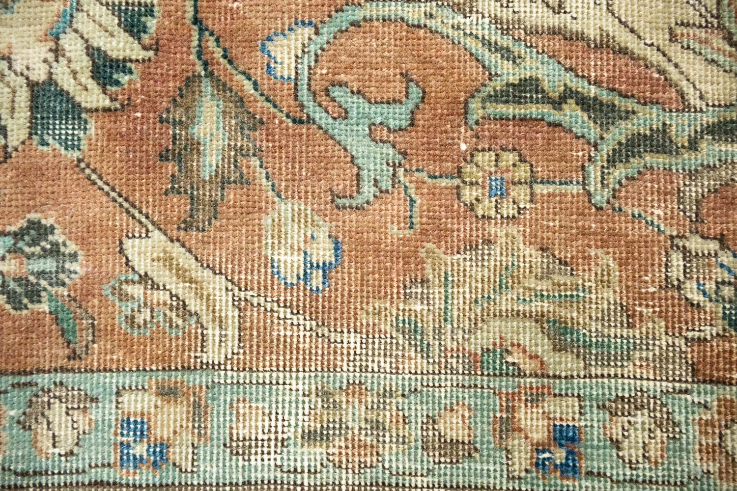 9'6x12'0 Hand Knotted Floral Traditional Wool Oriental Rug - Image 13