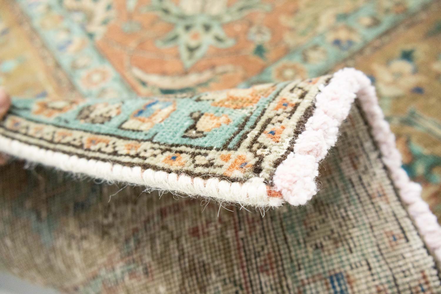 9'6x12'0 Hand Knotted Floral Traditional Wool Oriental Rug - Image 16