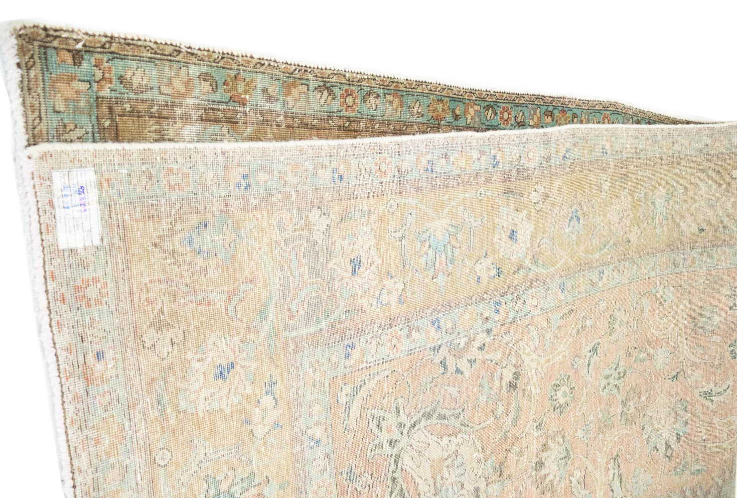 9'6x12'0 Hand Knotted Floral Traditional Wool Oriental Rug - Image 18