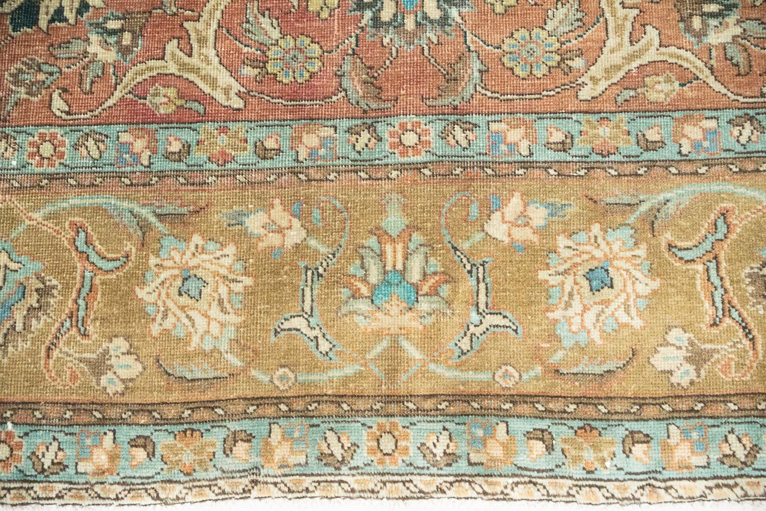 9'6x12'0 Hand Knotted Floral Traditional Wool Oriental Rug - Image 11