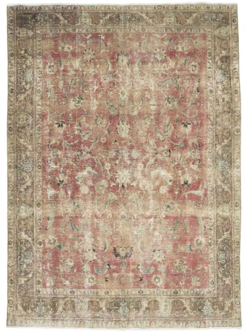 9'7x12'9 Hand Knotted Floral Traditional Wool Oriental Rug