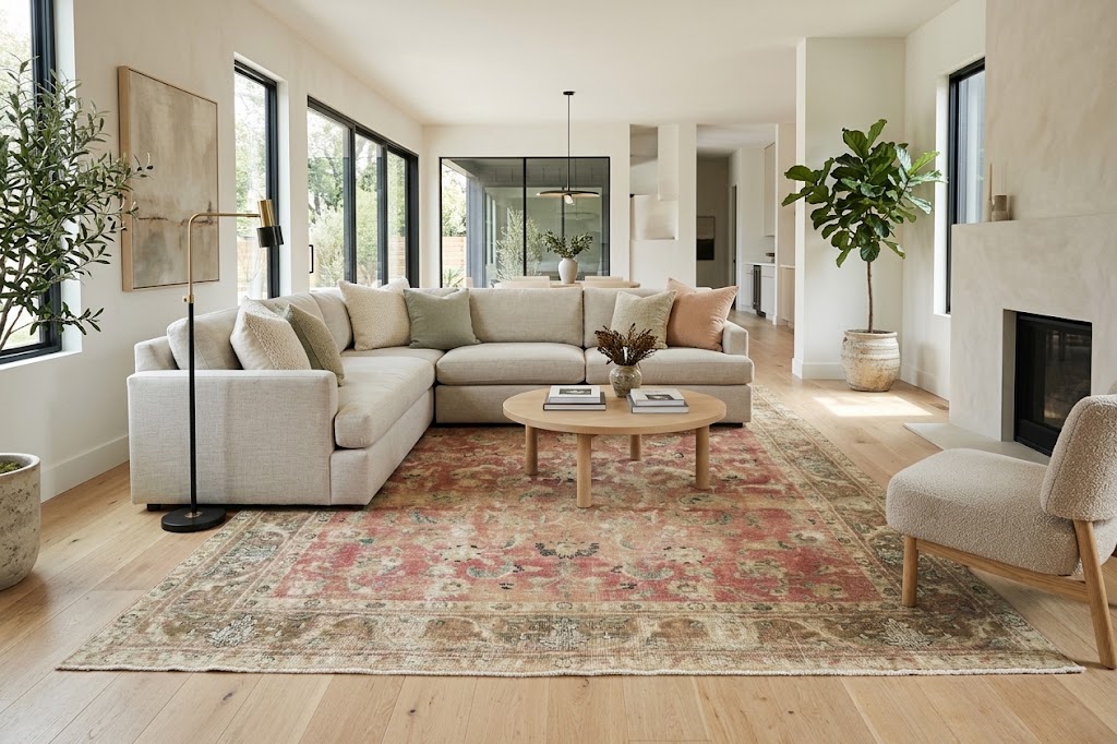 9'7x12'9 Hand Knotted Floral Traditional Wool Oriental Rug - Image 2