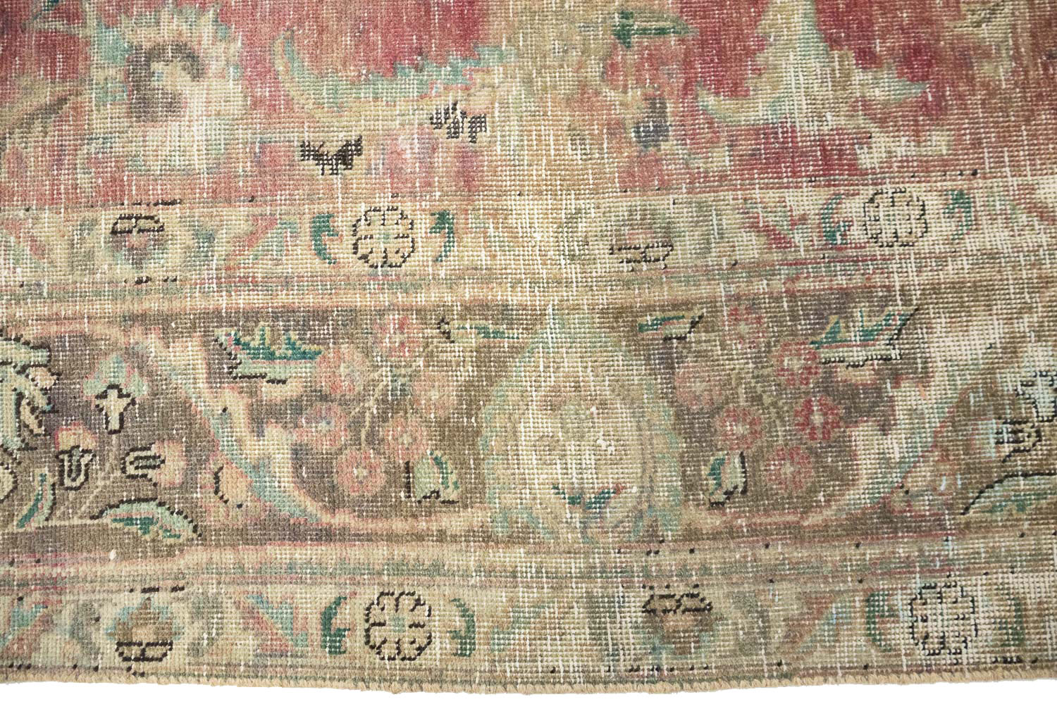9'7x12'9 Hand Knotted Floral Traditional Wool Oriental Rug - Image 12