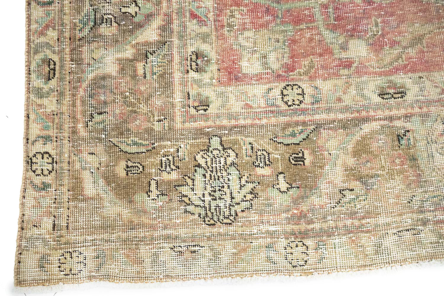 9'7x12'9 Hand Knotted Floral Traditional Wool Oriental Rug - Image 9
