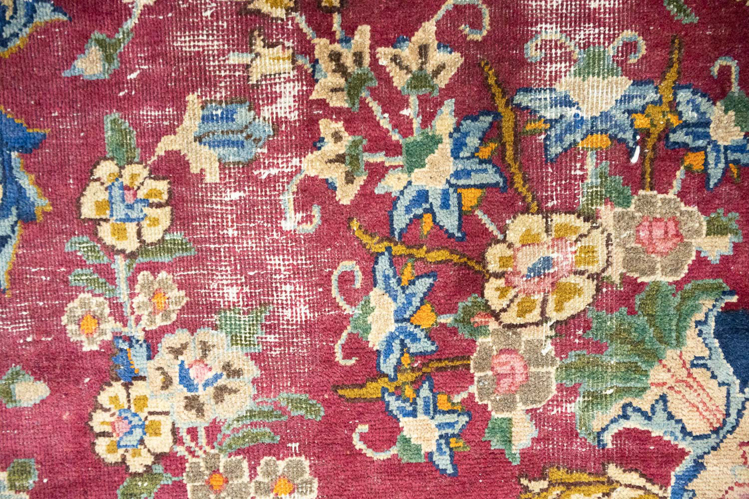 9'7x13'1 Hand Knotted Floral Traditional Wool Oriental Rug - Image 17