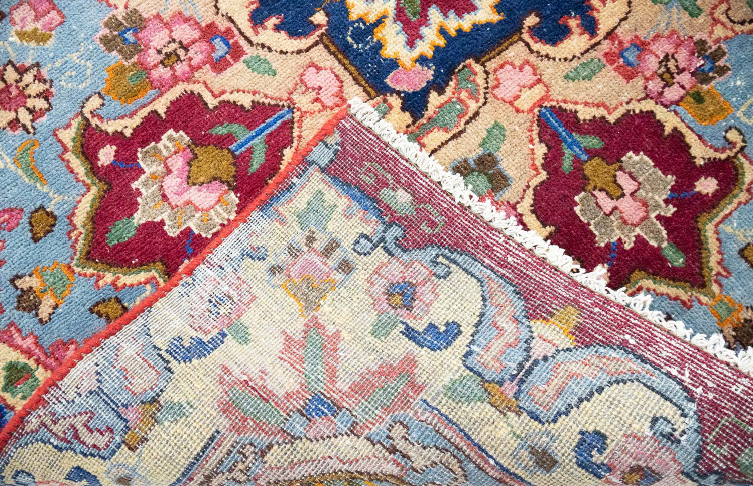 10'3x13'0 Hand Knotted Floral Traditional Wool Oriental Rug - Image 21