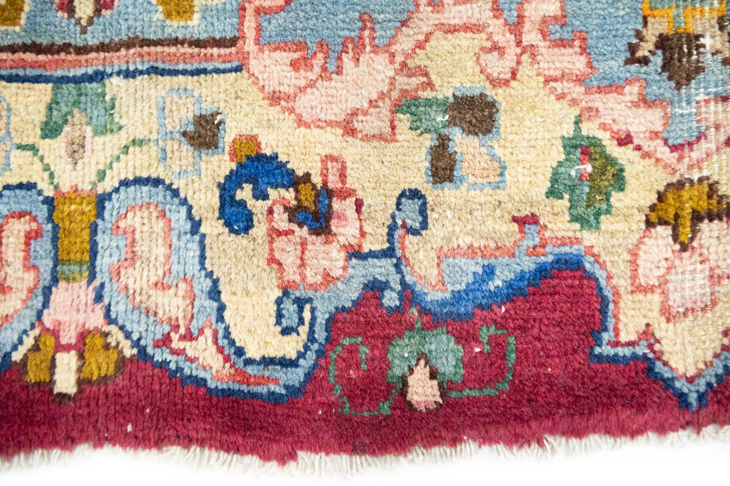 10'3x13'0 Hand Knotted Floral Traditional Wool Oriental Rug - Image 20