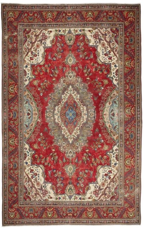 10'3x13'0 Hand Knotted Floral Traditional Wool Oriental Rug