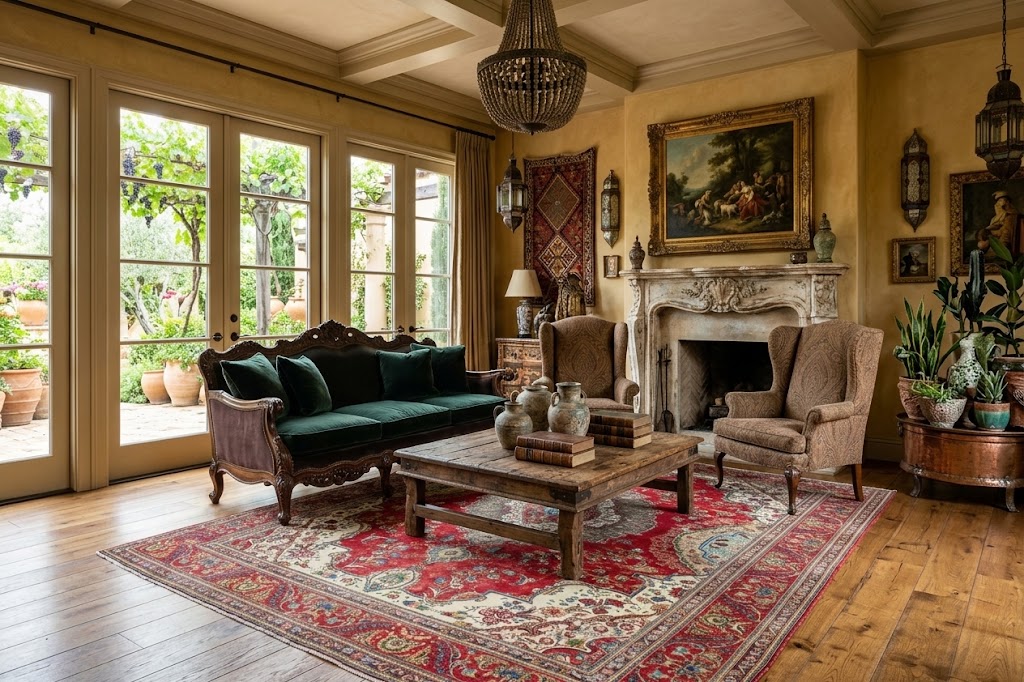 10'3x13'0 Hand Knotted Floral Traditional Wool Oriental Rug - Image 2