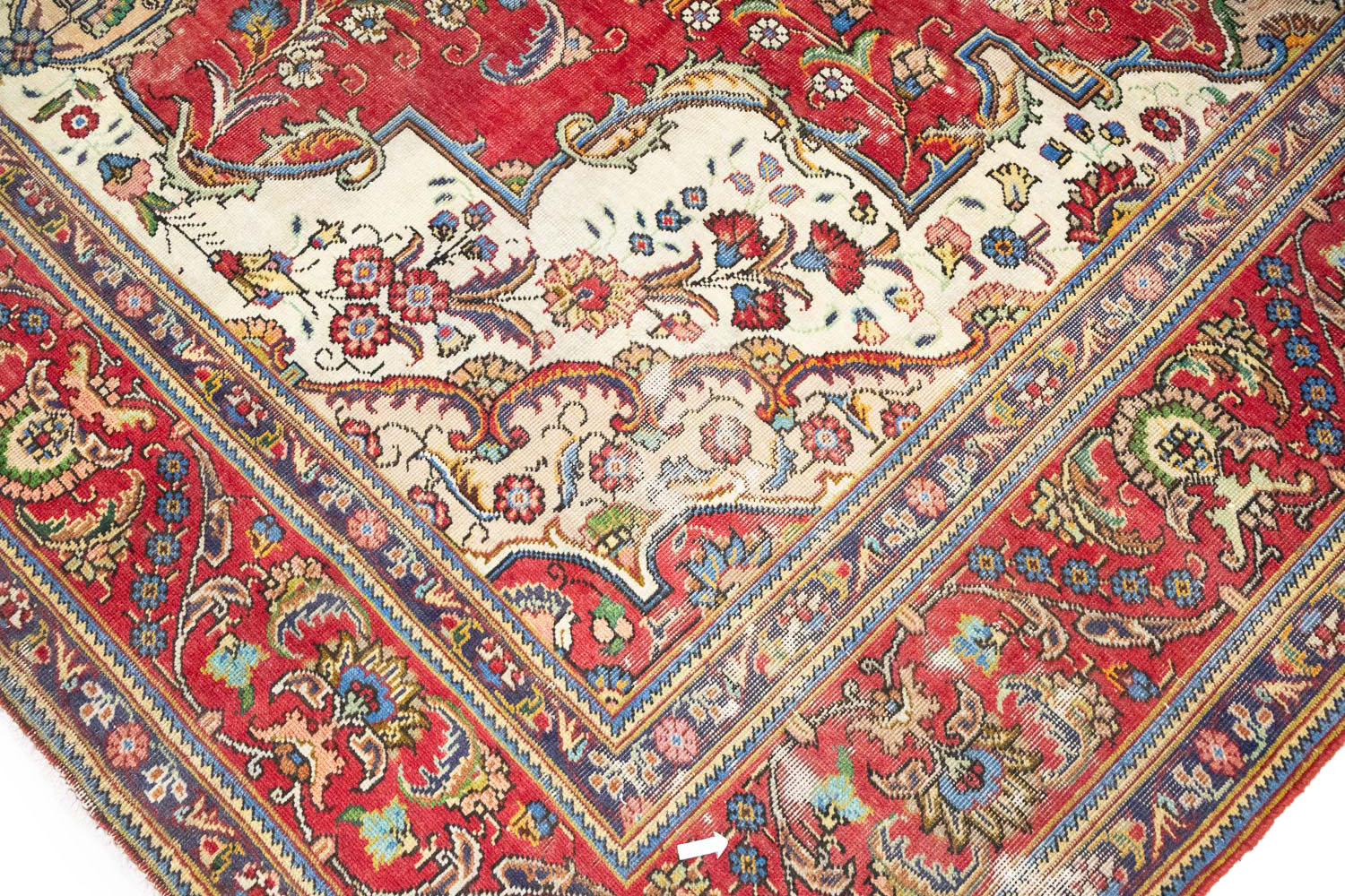 10'3x13'0 Hand Knotted Floral Traditional Wool Oriental Rug - Image 13