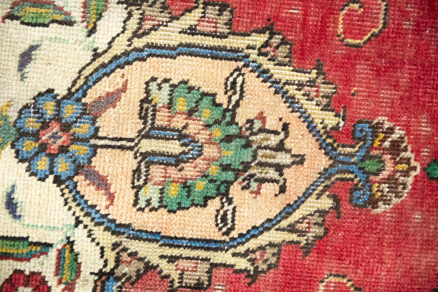 10'3x13'0 Hand Knotted Floral Traditional Wool Oriental Rug - Image 15