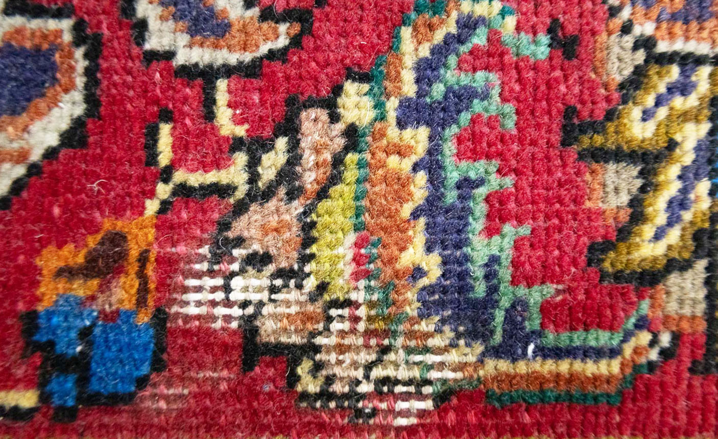 10'3x13'0 Hand Knotted Floral Traditional Wool Oriental Rug - Image 16