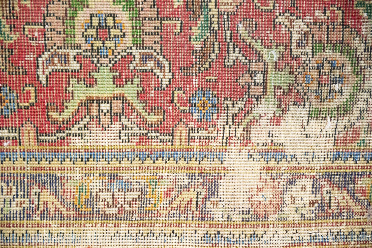 10'3x13'0 Hand Knotted Floral Traditional Wool Oriental Rug - Image 19