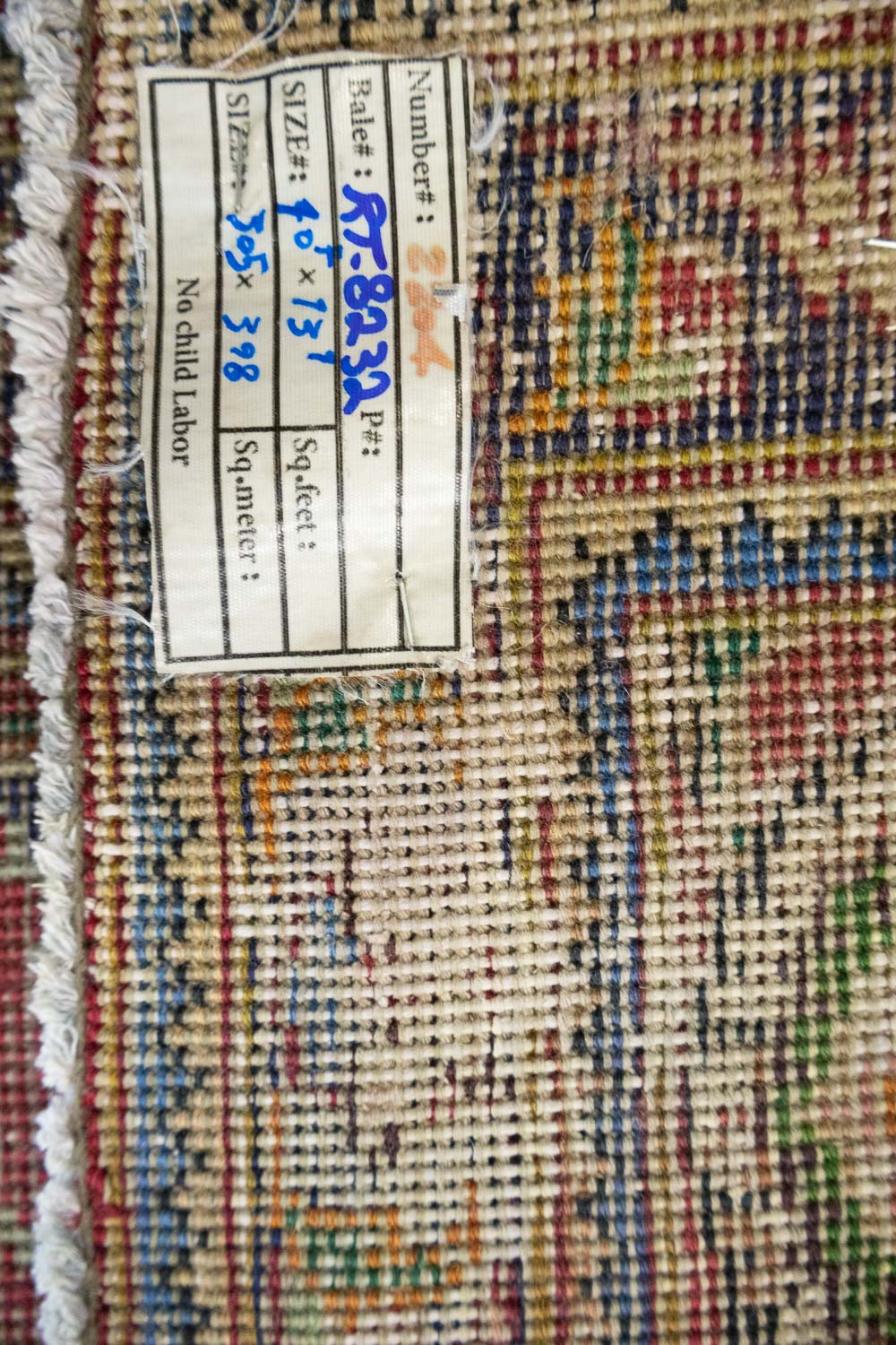 10'3x13'0 Hand Knotted Floral Traditional Wool Oriental Rug - Image 24