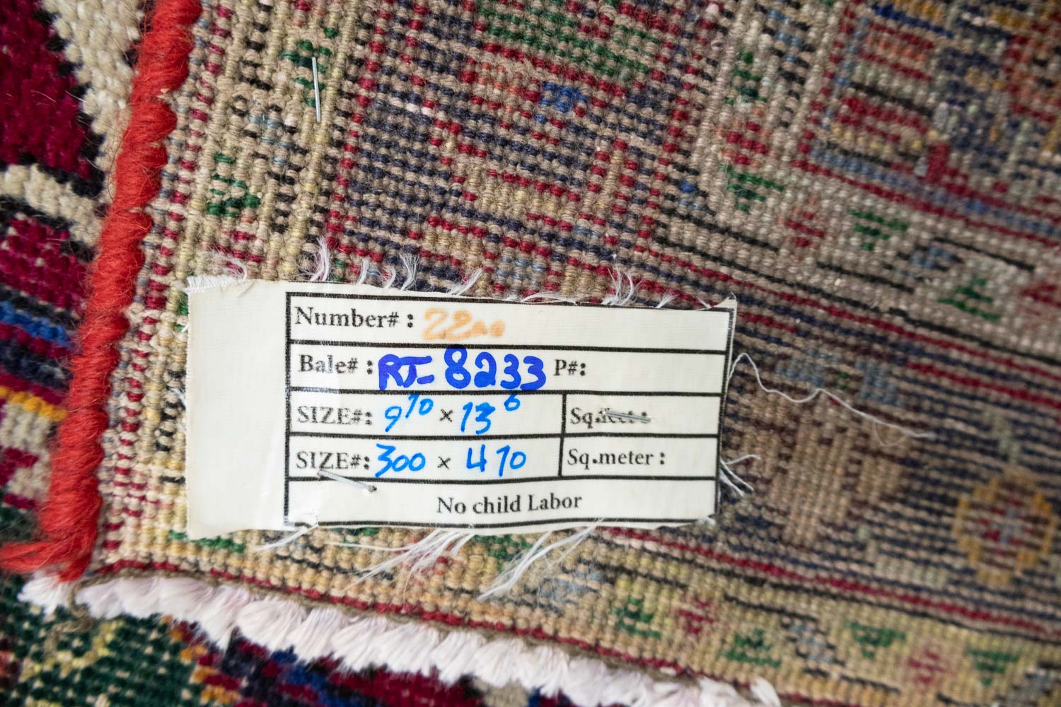 9'10x13'3 Hand Knotted Floral Traditional Wool Oriental Rug - Image 18