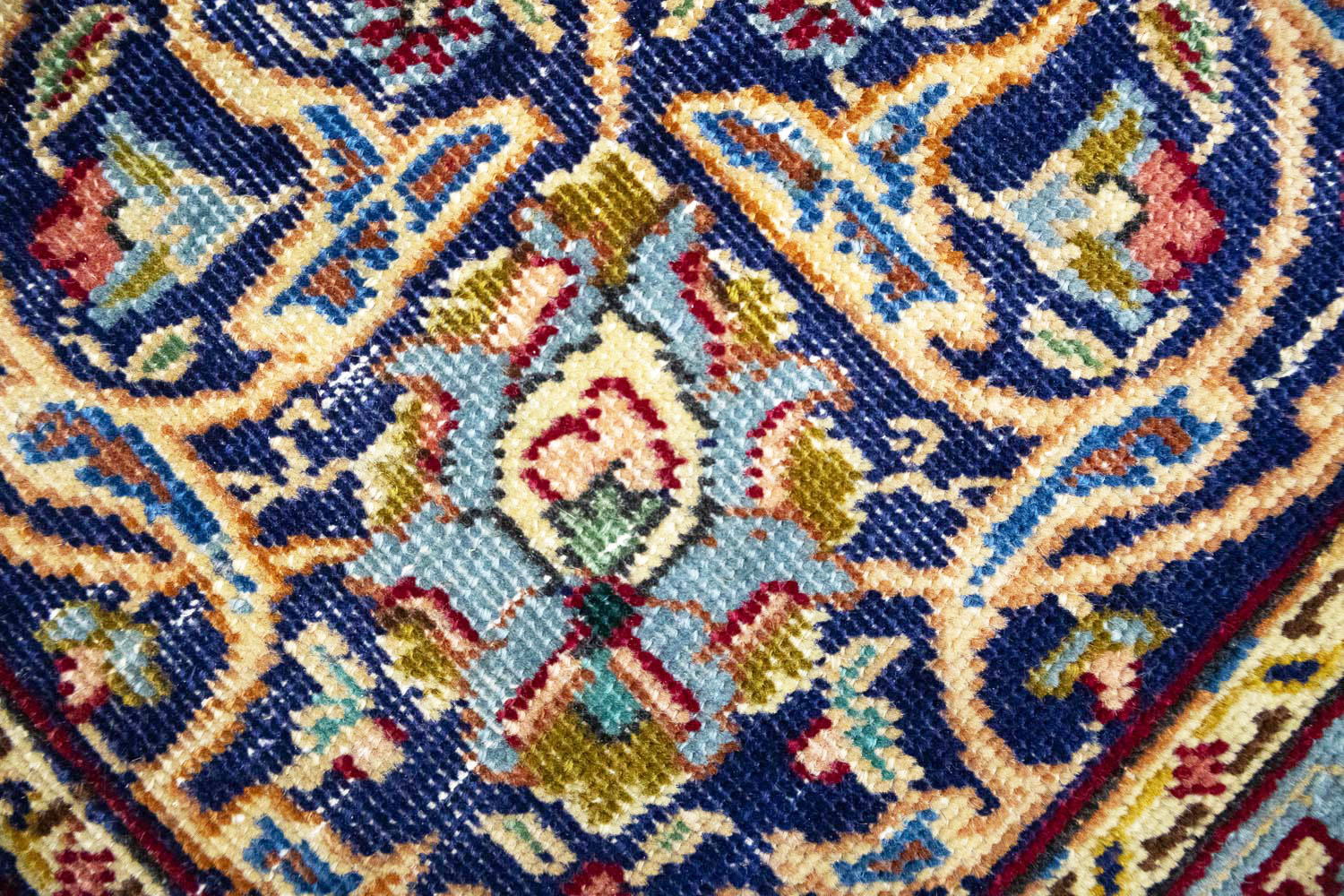 9'4x12'7 Hand Knotted Floral Traditional Wool Oriental Rug - Image 16