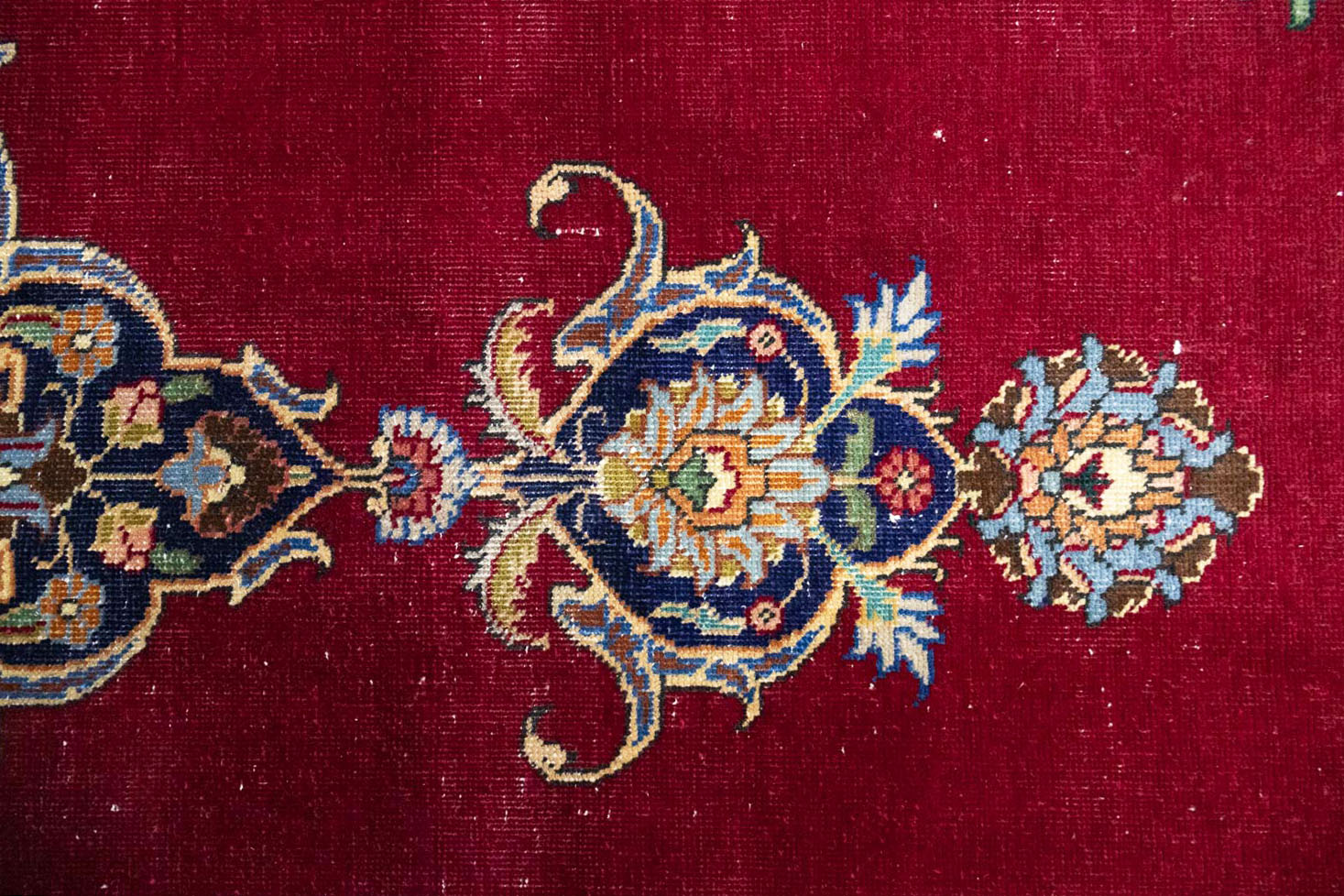 9'4x12'7 Hand Knotted Floral Traditional Wool Oriental Rug - Image 10