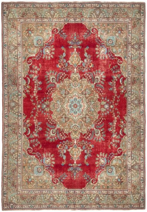 9'10x12'10 Hand Knotted Floral Traditional Wool Oriental Rug