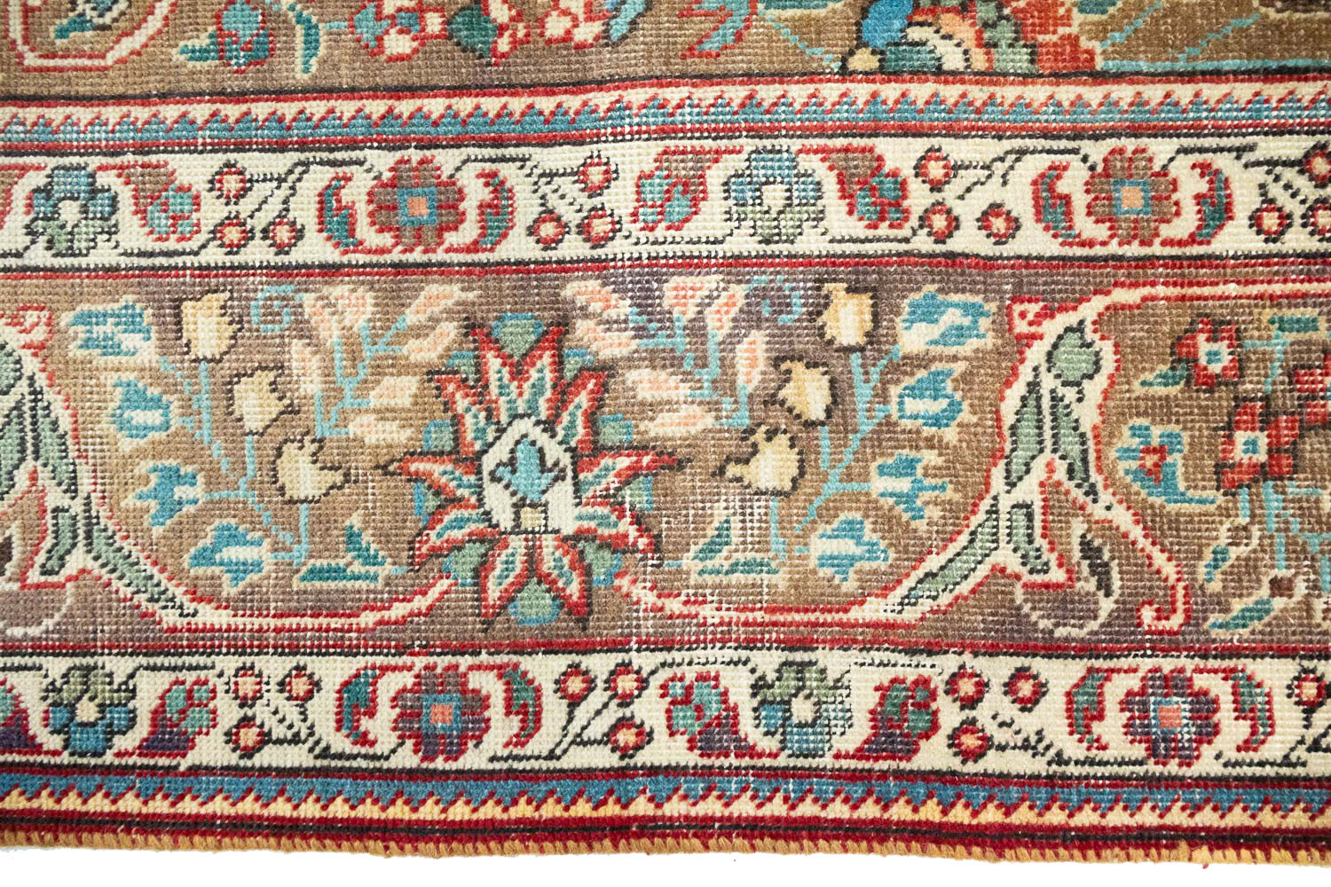 9'10x12'10 Hand Knotted Floral Traditional Wool Oriental Rug - Image 12