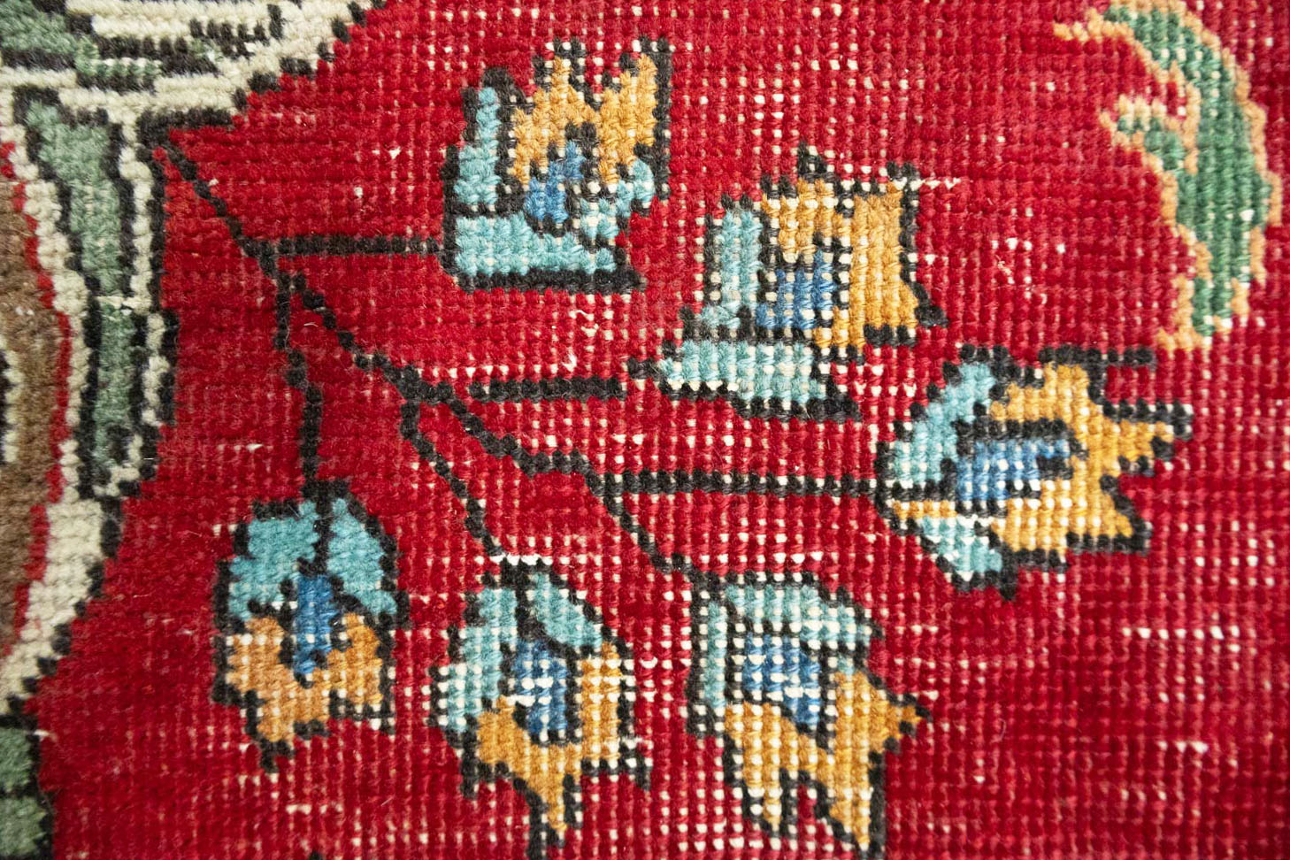 9'10x12'10 Hand Knotted Floral Traditional Wool Oriental Rug - Image 13