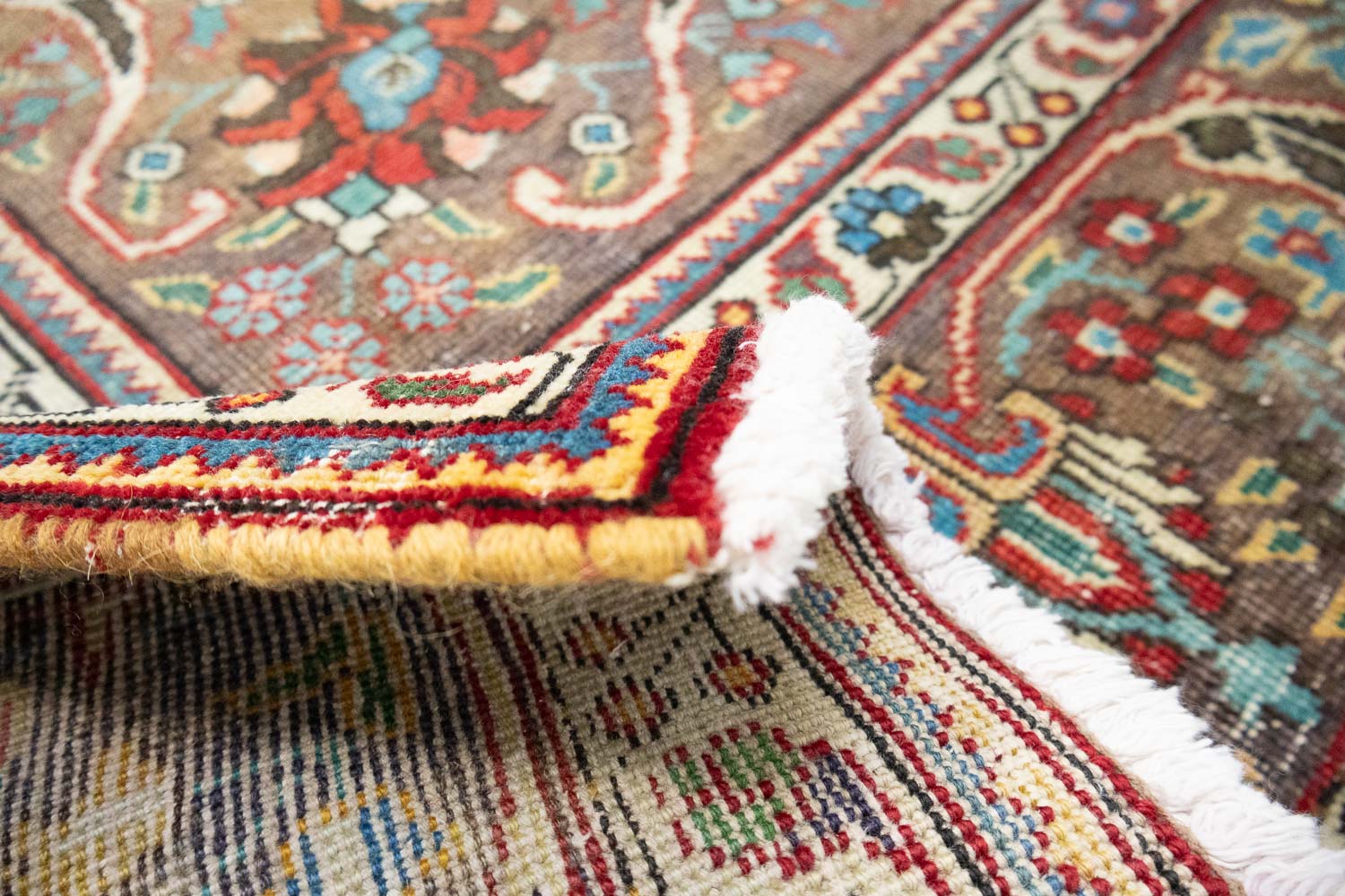 9'10x12'10 Hand Knotted Floral Traditional Wool Oriental Rug - Image 15