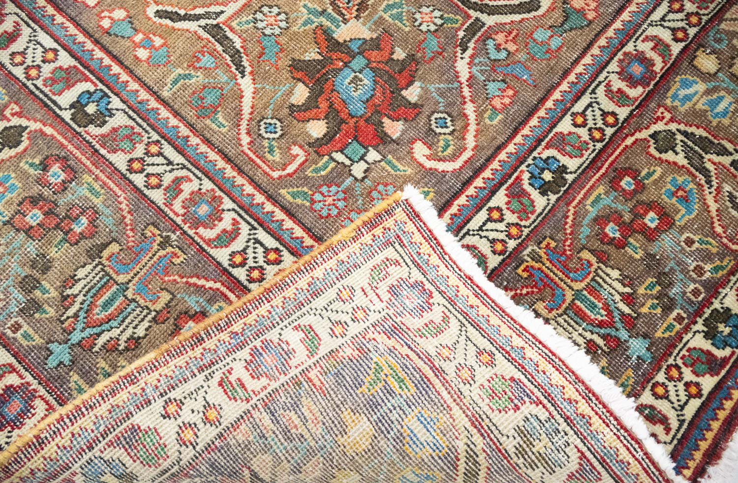 9'10x12'10 Hand Knotted Floral Traditional Wool Oriental Rug - Image 16