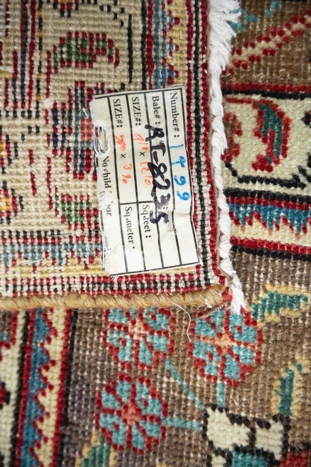 9'10x12'10 Hand Knotted Floral Traditional Wool Oriental Rug - Image 17