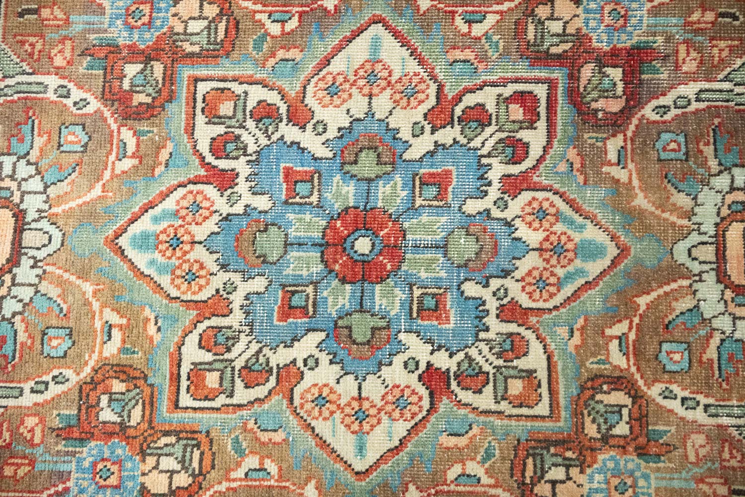 9'10x12'10 Hand Knotted Floral Traditional Wool Oriental Rug - Image 7