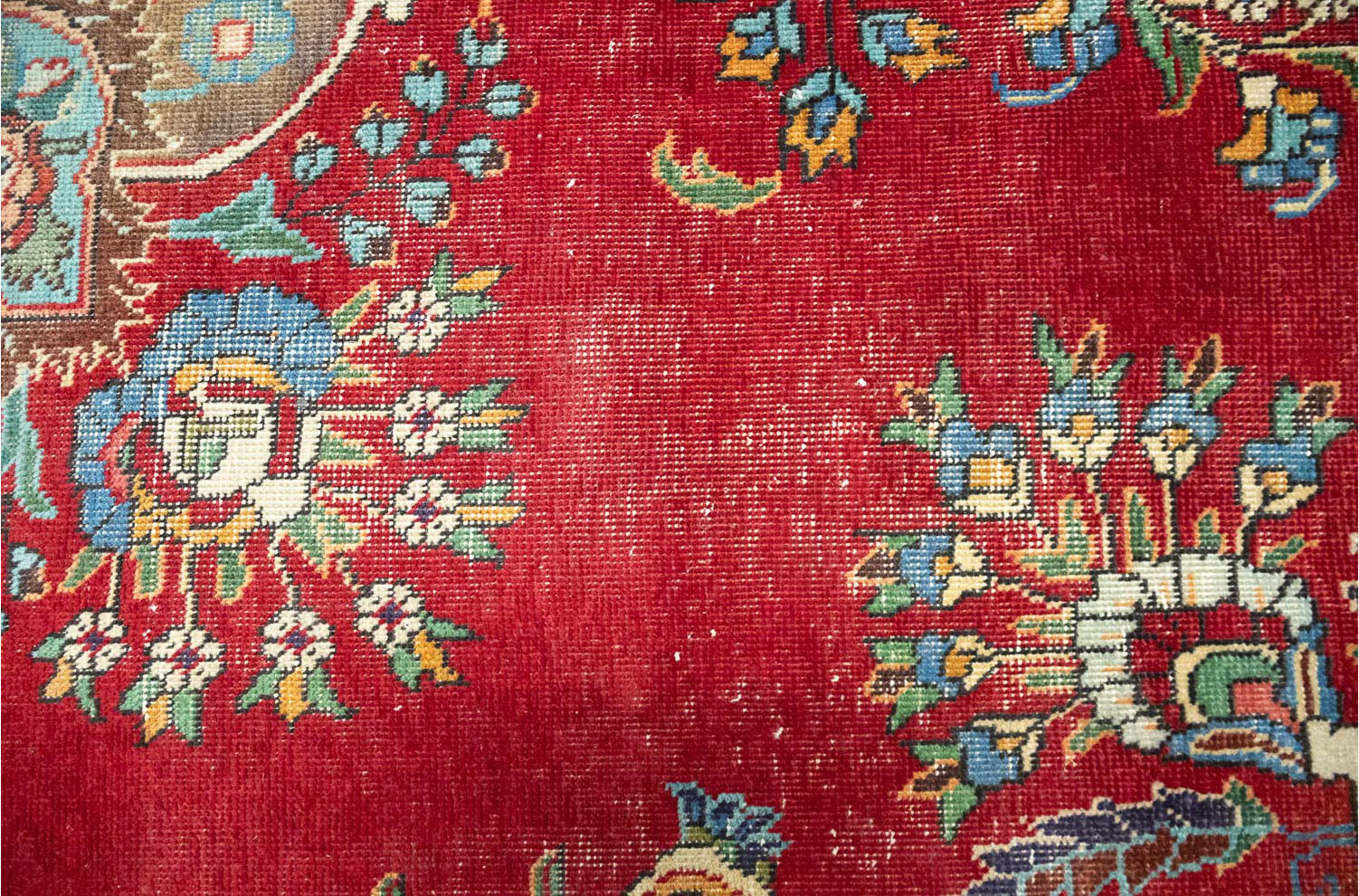 9'10x12'10 Hand Knotted Floral Traditional Wool Oriental Rug - Image 11