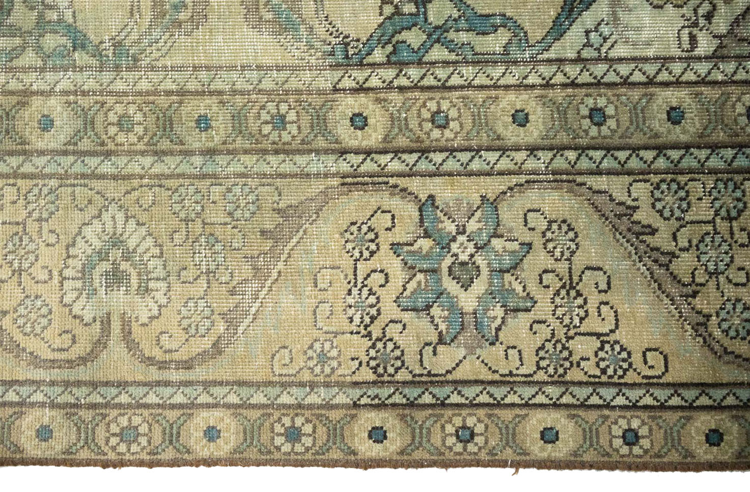9'6x13'0 Hand Knotted Floral Traditional Wool Oriental Rug - Image 13