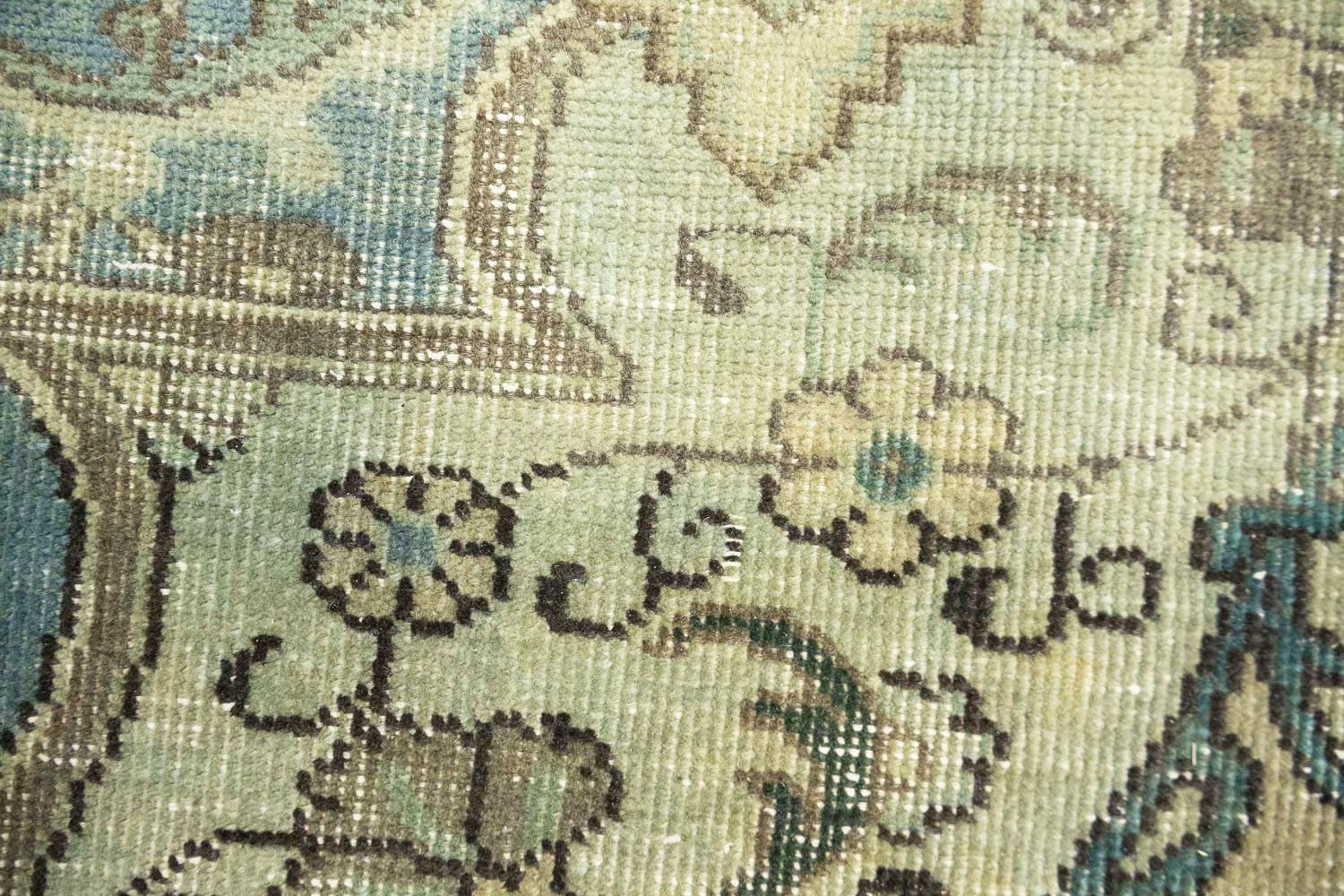 9'6x13'0 Hand Knotted Floral Traditional Wool Oriental Rug - Image 15