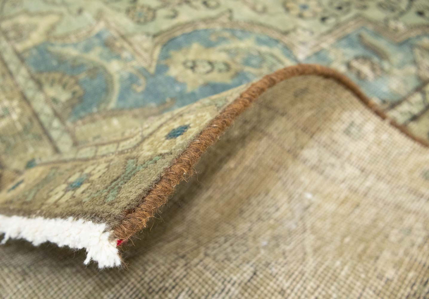 9'6x13'0 Hand Knotted Floral Traditional Wool Oriental Rug - Image 17