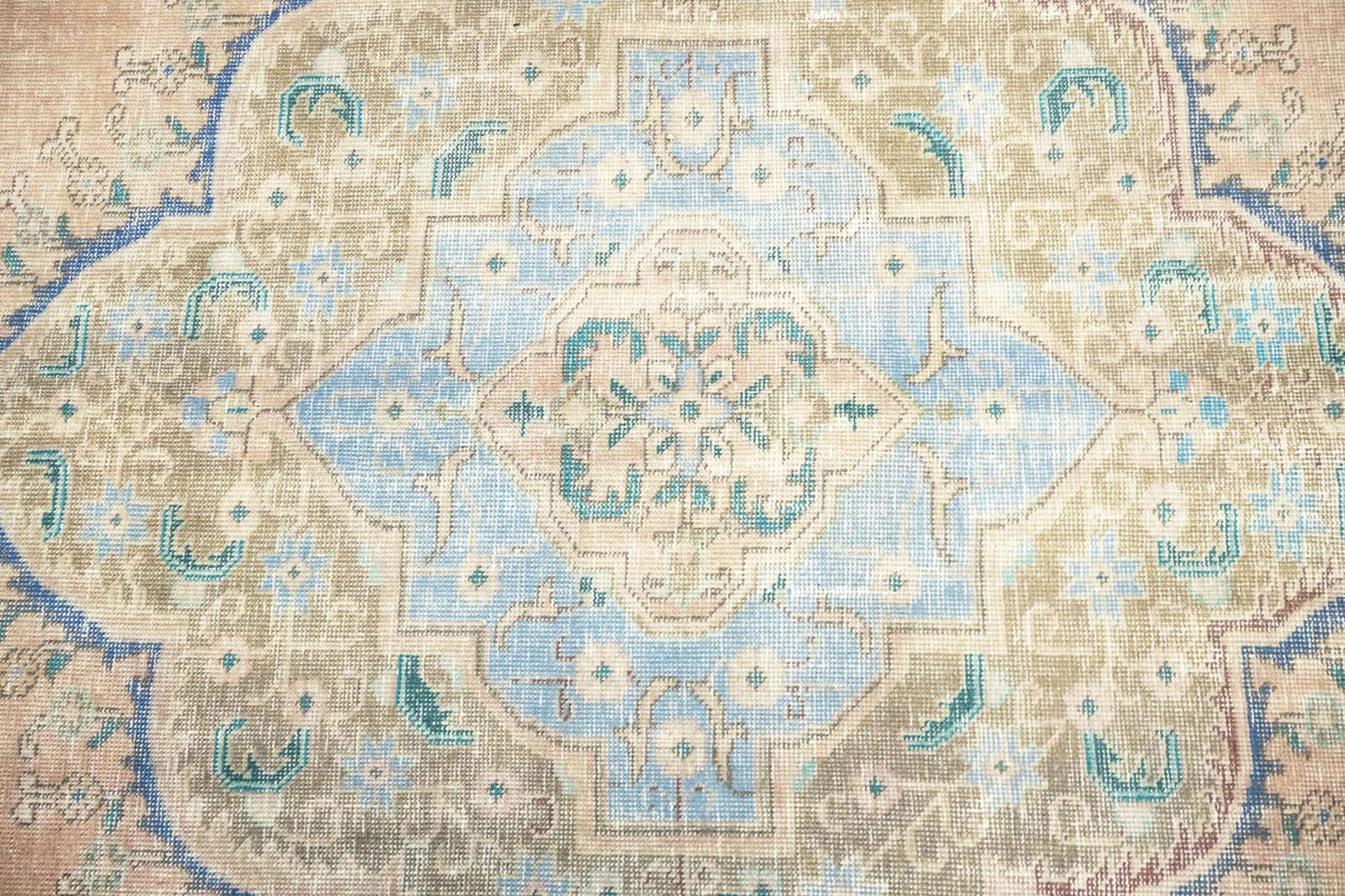 9'8x12'5 Hand Knotted Floral Traditional Wool Oriental Rug - Image 9