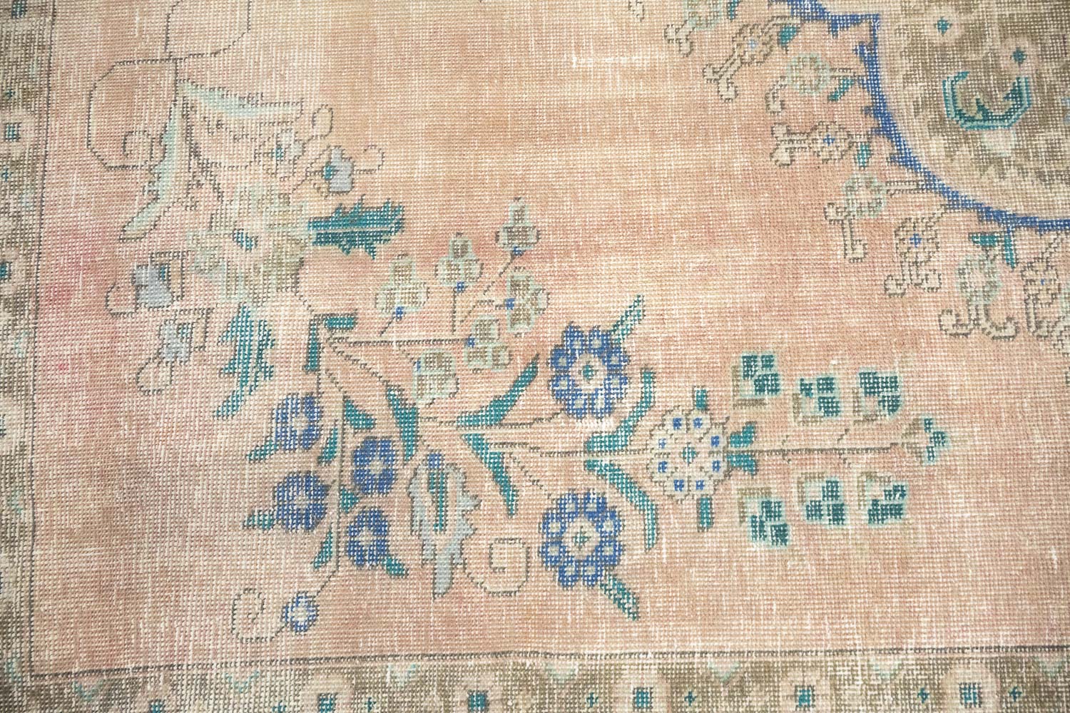 9'8x12'5 Hand Knotted Floral Traditional Wool Oriental Rug - Image 11