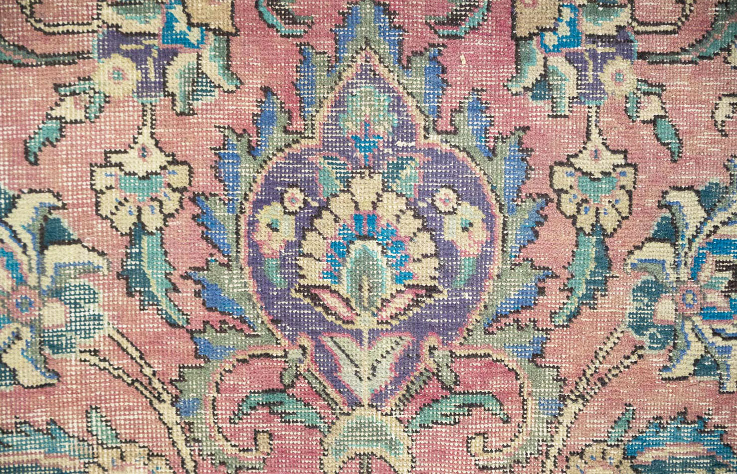 9'6x12'11 Hand Knotted Floral Traditional Wool Oriental Rug - Image 14