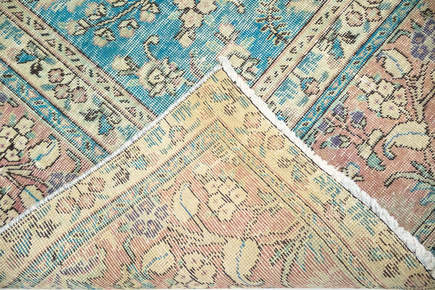 9'6x12'11 Hand Knotted Floral Traditional Wool Oriental Rug - Image 16
