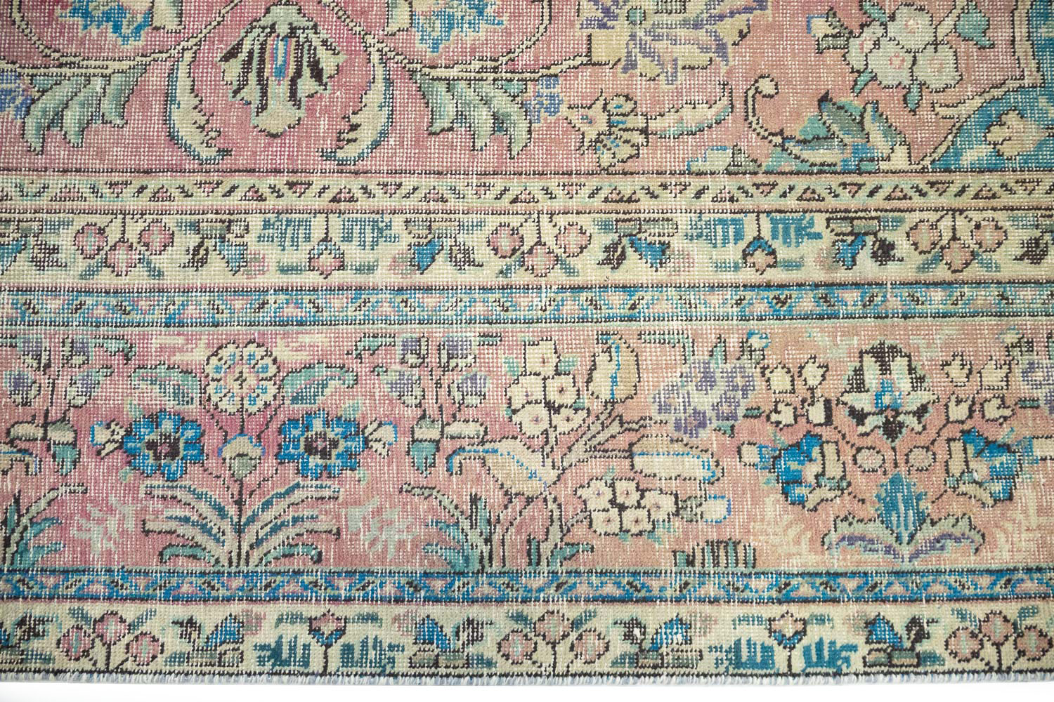 9'6x12'11 Hand Knotted Floral Traditional Wool Oriental Rug - Image 10