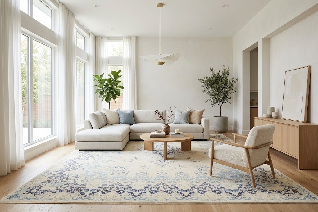 9'10x13'0 Hand Knotted Floral Traditional Wool Oriental Rug - Image 2