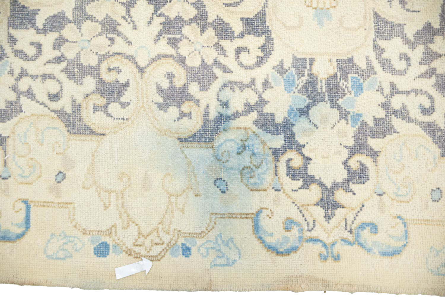 9'10x13'0 Hand Knotted Floral Traditional Wool Oriental Rug - Image 12