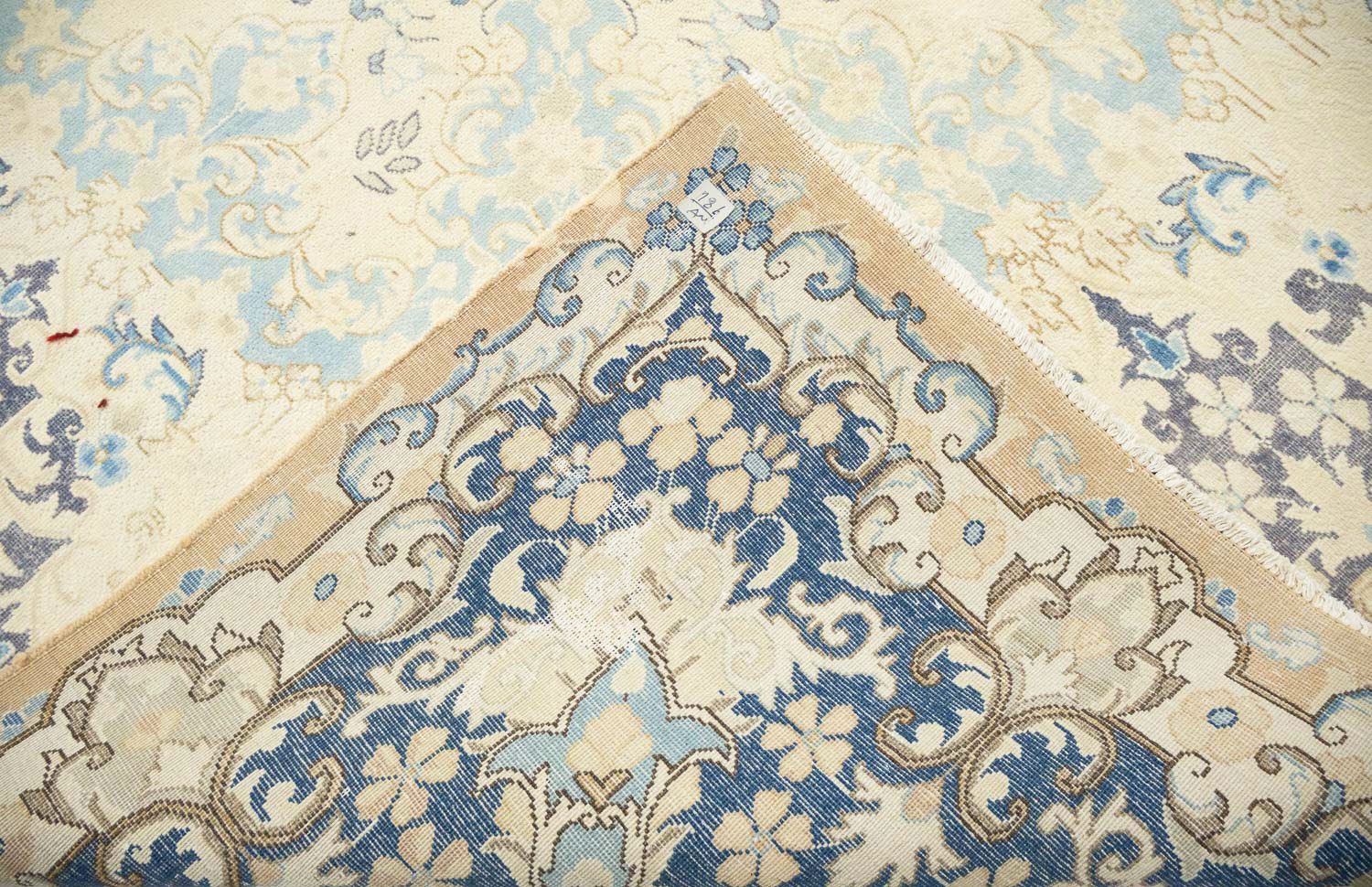 9'10x13'0 Hand Knotted Floral Traditional Wool Oriental Rug - Image 17