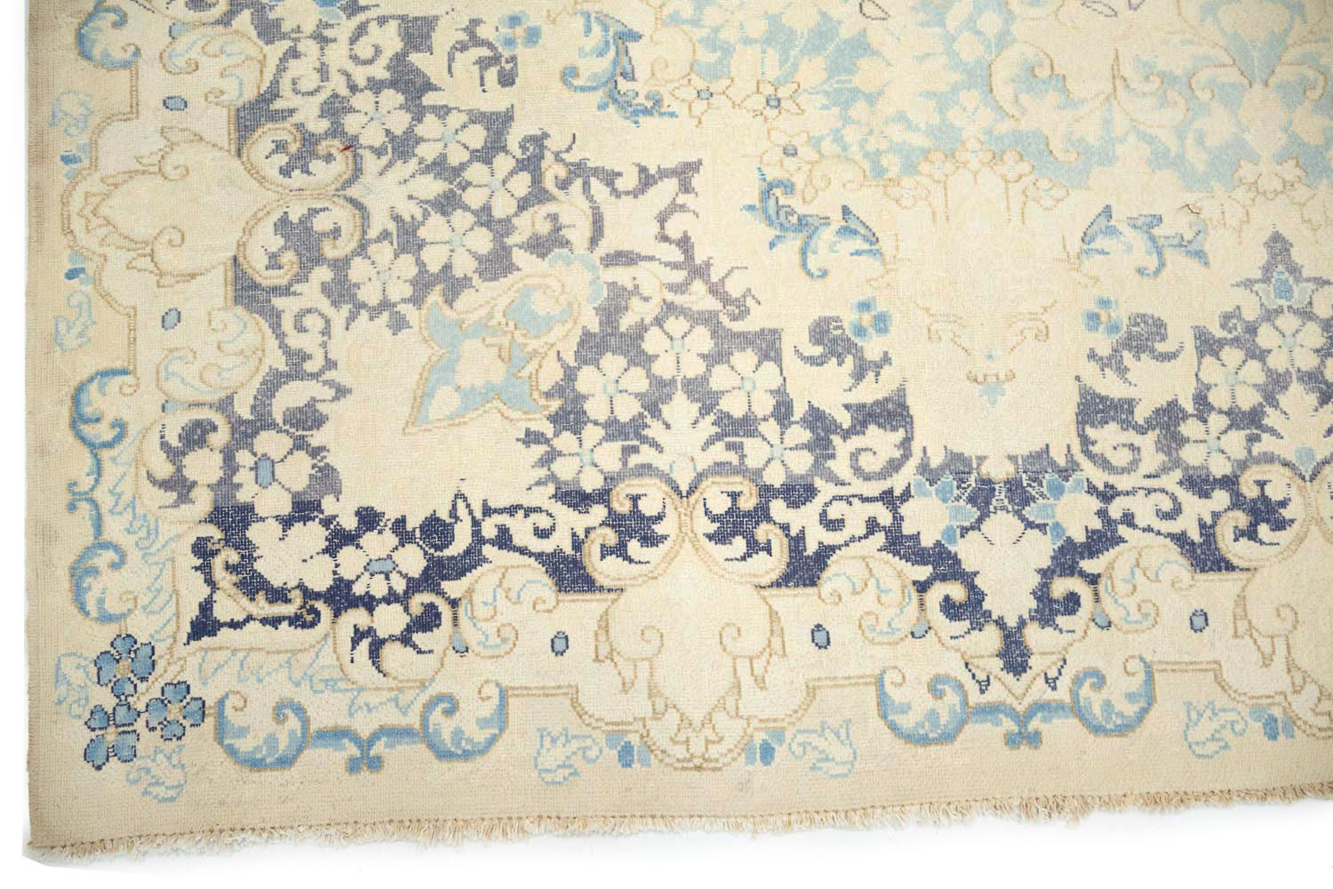9'10x13'0 Hand Knotted Floral Traditional Wool Oriental Rug - Image 10