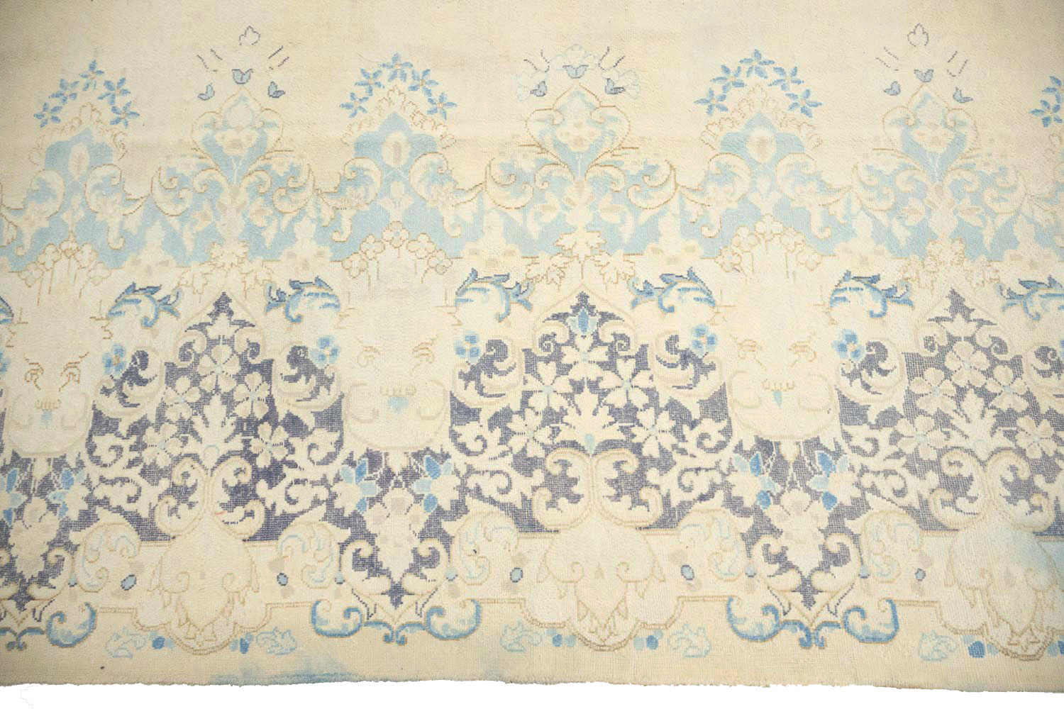 9'10x13'0 Hand Knotted Floral Traditional Wool Oriental Rug - Image 11