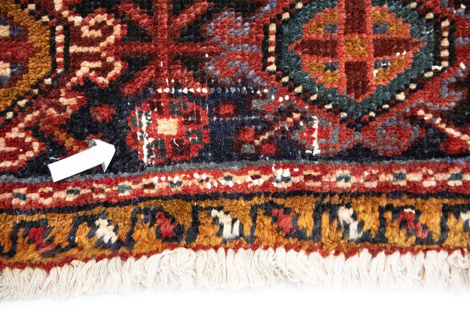 9'11x13'0 Hand Knotted Floral Traditional Wool Oriental Rug - Image 14