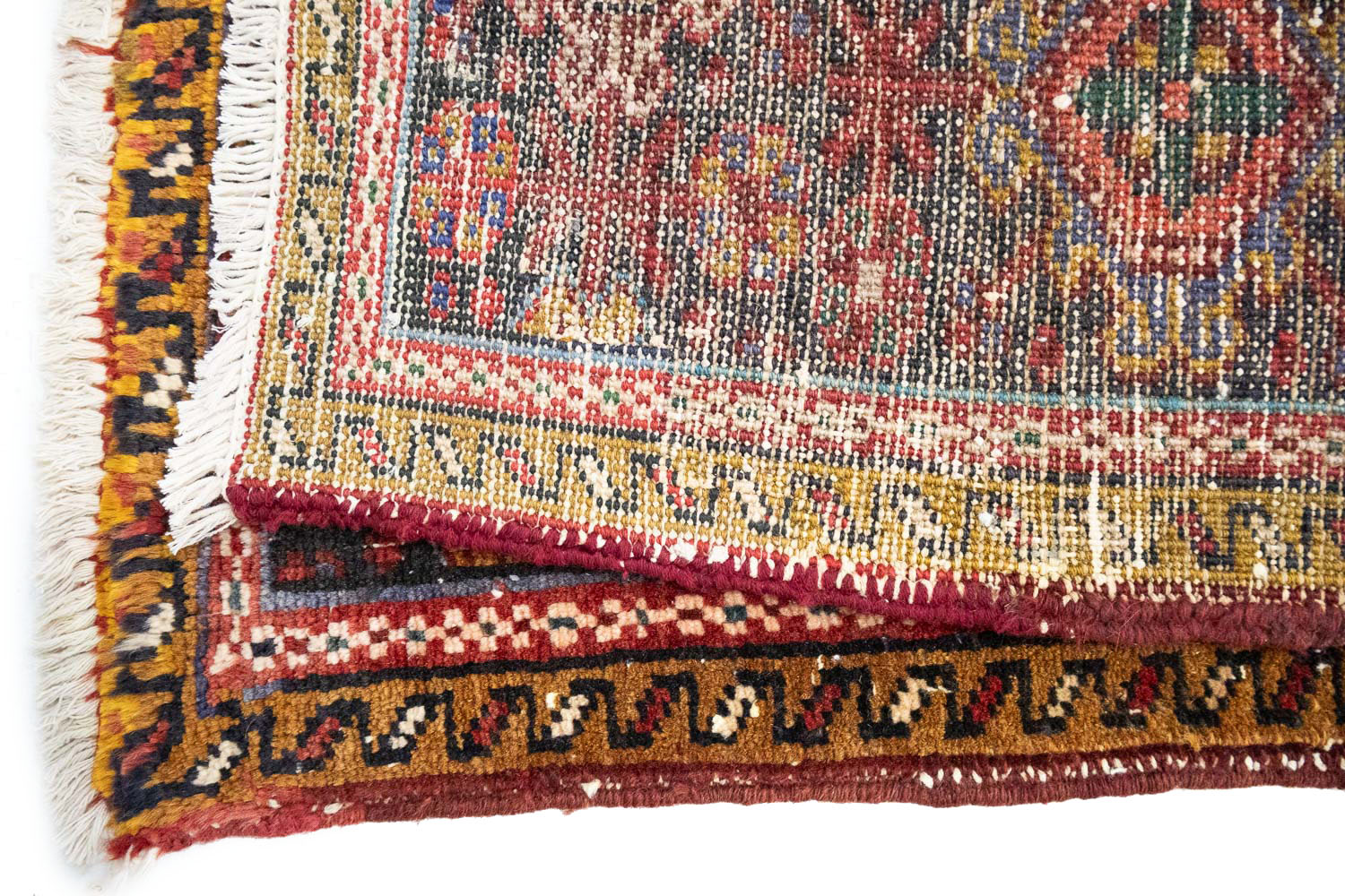 9'11x13'0 Hand Knotted Floral Traditional Wool Oriental Rug - Image 18