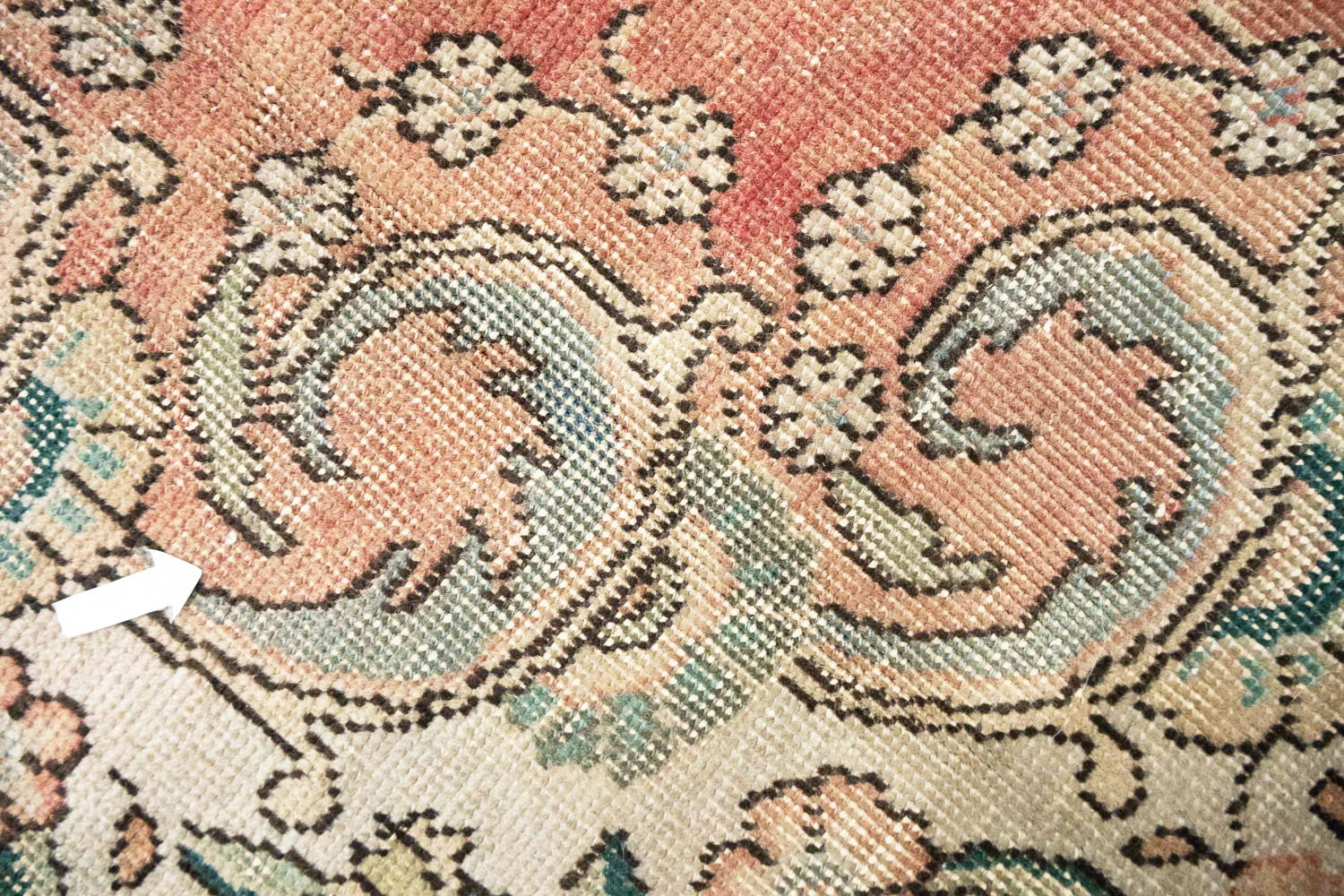 9'11x12'8 Hand Knotted Floral Traditional Wool Oriental Rug - Image 12