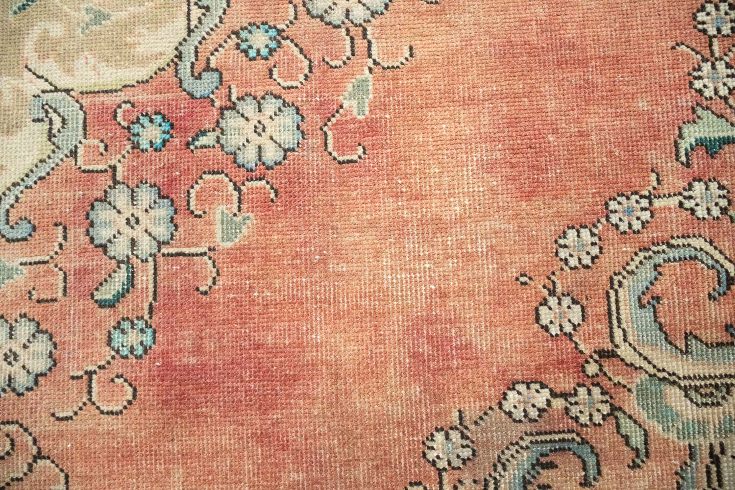9'11x12'8 Hand Knotted Floral Traditional Wool Oriental Rug - Image 13