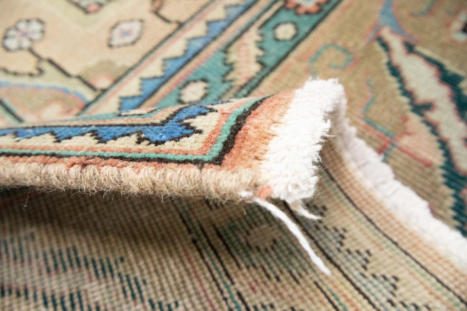 9'11x12'8 Hand Knotted Floral Traditional Wool Oriental Rug - Image 16
