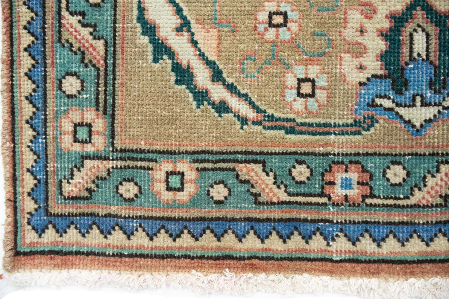 9'11x12'8 Hand Knotted Floral Traditional Wool Oriental Rug - Image 18