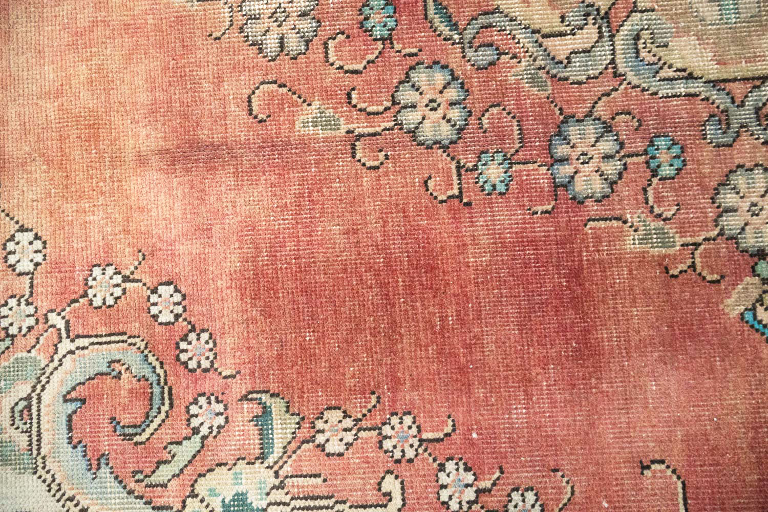 9'11x12'8 Hand Knotted Floral Traditional Wool Oriental Rug - Image 11